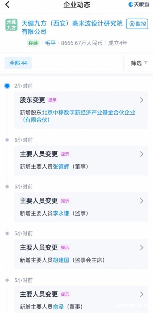 中移動(dòng)基金再下一城 戰(zhàn)略入股毫米波研發(fā)商天健九方，深化云計(jì)算與通信產(chǎn)業(yè)布局